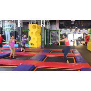 Kids Indoor Jump Trampoline Park for Sale, Children Amusement Soft Indoor Trampoline